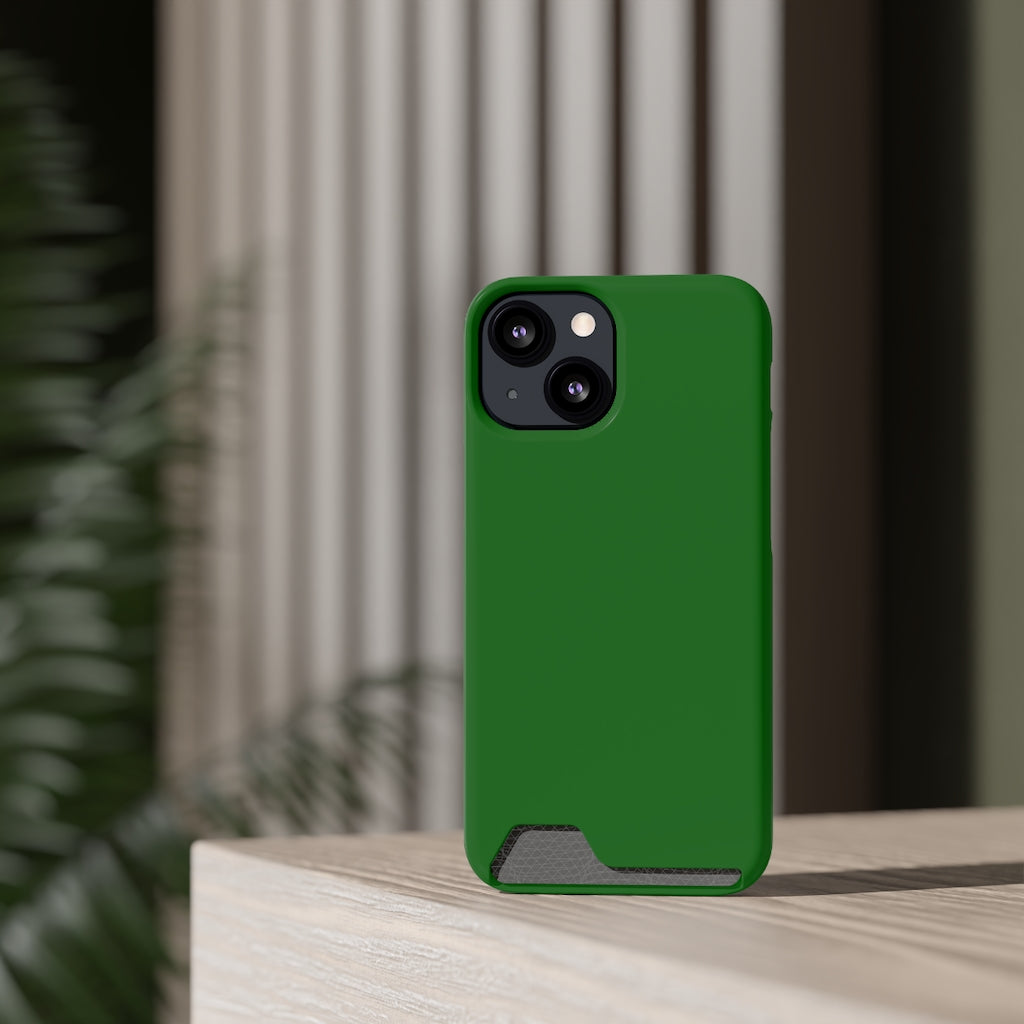 Dark Green iPhone Case (Card) Phone Case