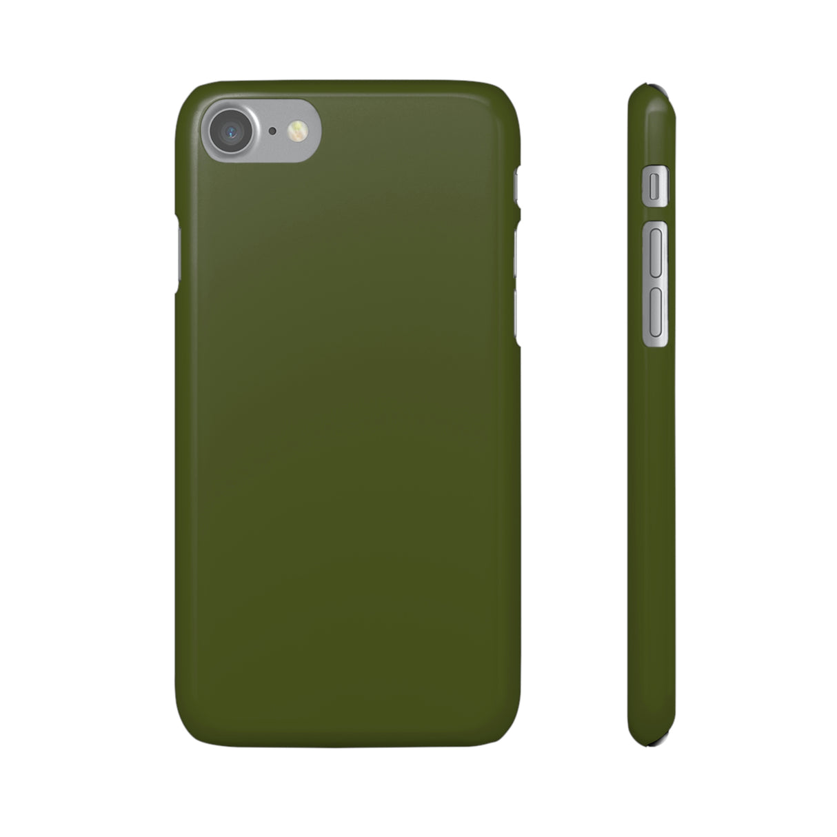 Army Green iPhone Case (Slim) iPhone 7 Glossy Phone Case