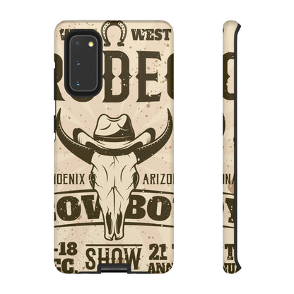 Rodeo Poster Android Case (Protective) Samsung Galaxy S20 Matte Phone Case