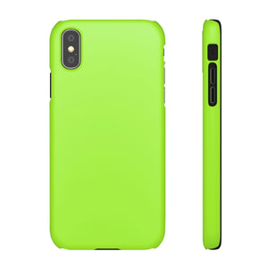 Green Lizard iPhone Case (Slim) iPhone XS Matte Phone Case