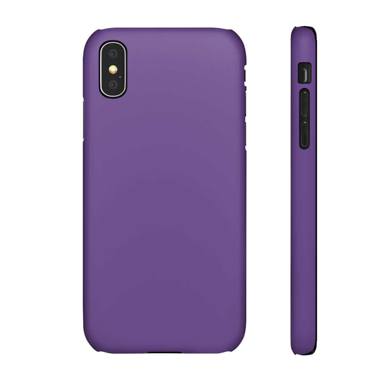 Dark Lavender iPhone Case (Slim) iPhone X Matte Phone Case