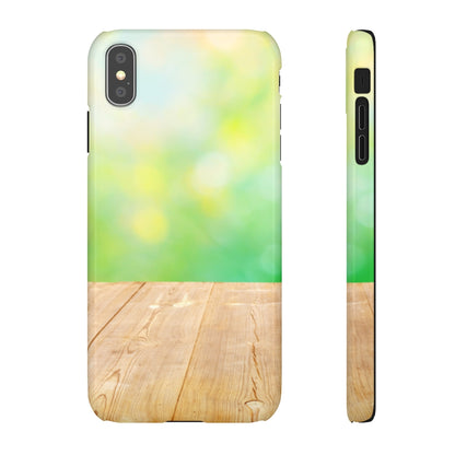 Summer Background With Wooden Pier Samsung/iPhone (Slim) Phone Case