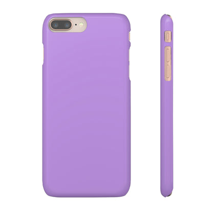 Bright Lavender iPhone Case (Slim) iPhone 8 Plus Glossy Phone Case