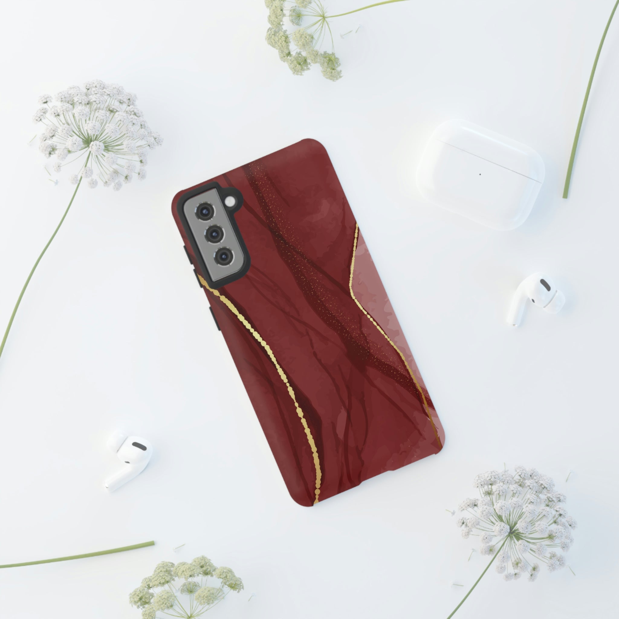 Dark Red Android Case (Protective) Phone Case