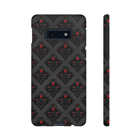 Pixrose Gothic Flower Samsung Case (Protective) Samsung Galaxy S10E Matte Phone Case