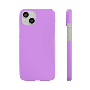 Bright Lilac iPhone Case (Slim) iPhone 13 Matte Phone Case