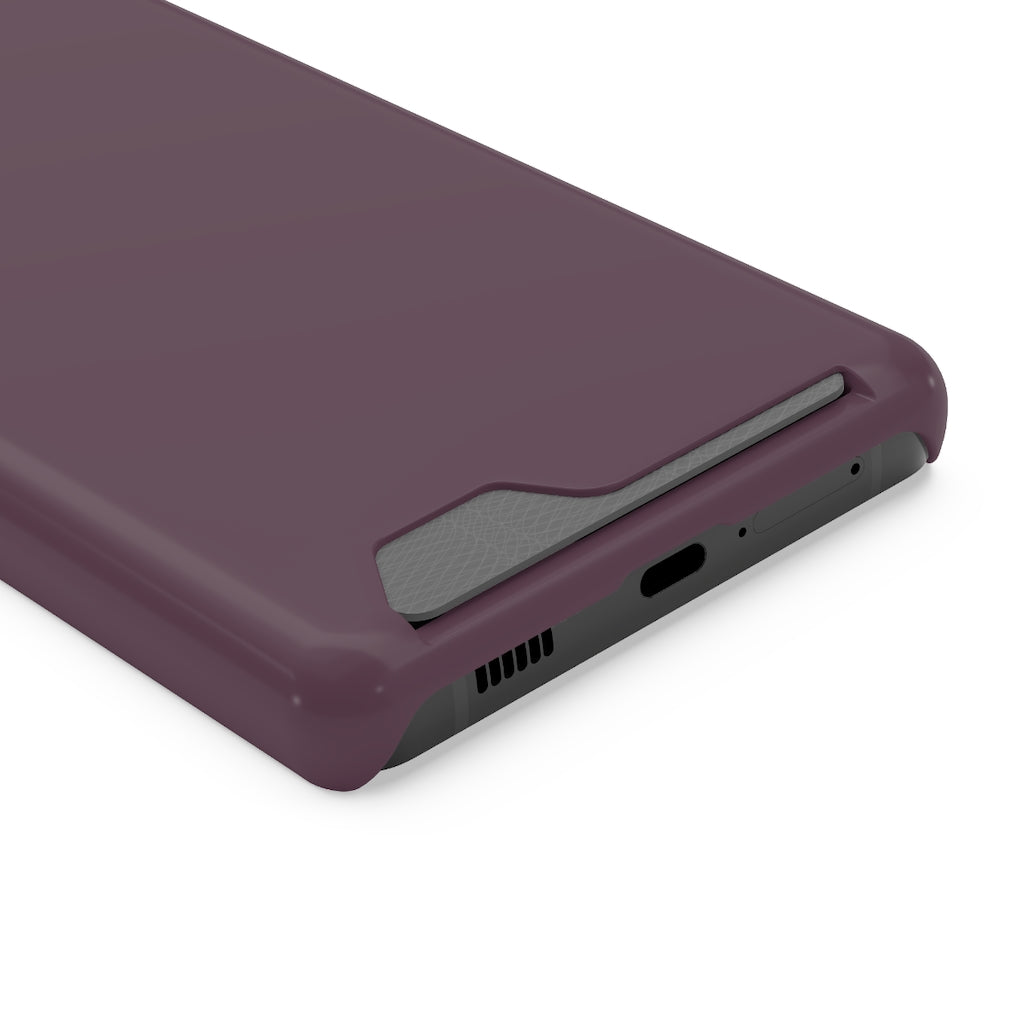 Eggplant Samsung Case (Card) Phone Case