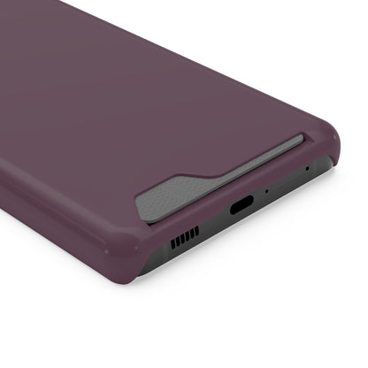 Eggplant Samsung Case (Card) Phone Case