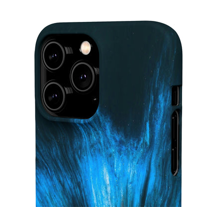 Midnight Shadow Ink Art iPhone Case (Slim) Phone Case