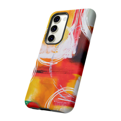 Abstract Yellow Android Case (Protective) Phone Case