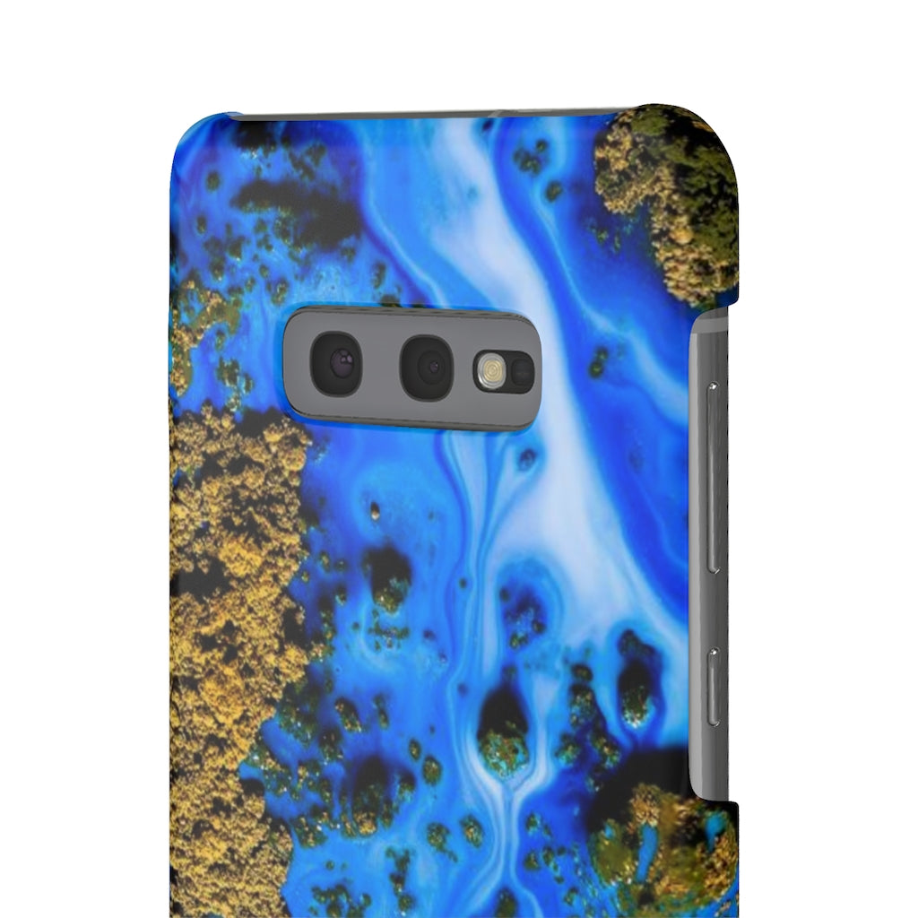 Blue River Ink Art Android Case (Slim) Phone Case