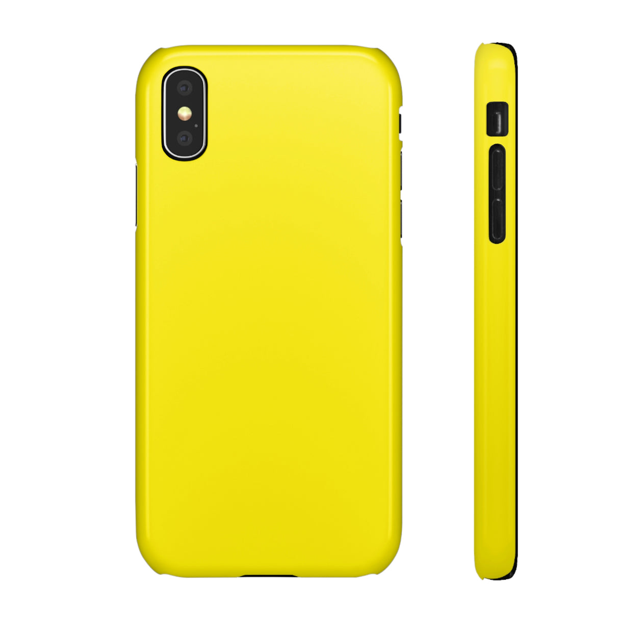 Aureolin iPhone Case (Slim) iPhone X Glossy Phone Case