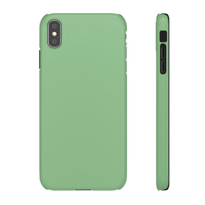 Dark Sea Green iPhone Case (Slim) iPhone XS MAX Glossy Phone Case