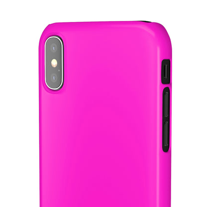 Hot Magenta iPhone Case (Slim) Phone Case