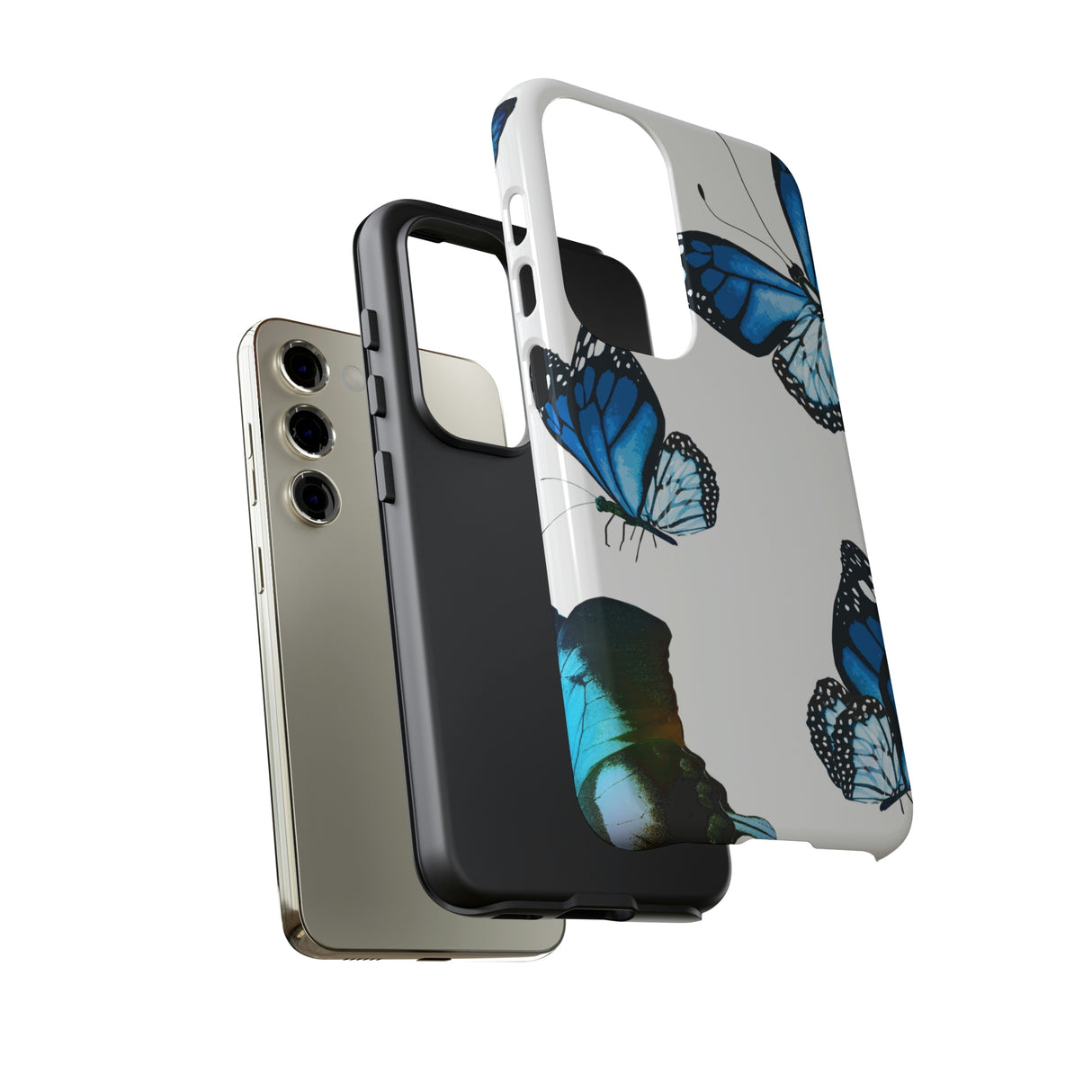 Blue Butterflies Android Case (Protective) Phone Case