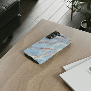 Blue Marble Background Android Case (Protective) Phone Case