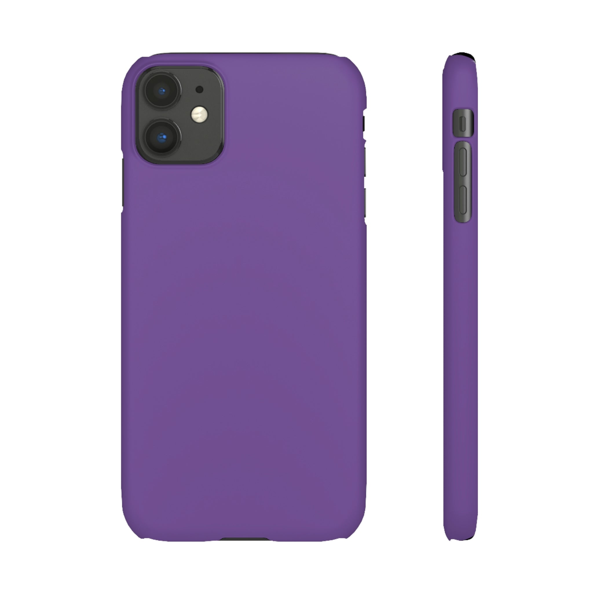 Dark Lavender iPhone Case (Slim) iPhone 11 Matte Phone Case