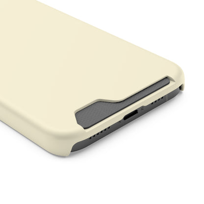 Cornsilk iPhone Case (Card) Phone Case