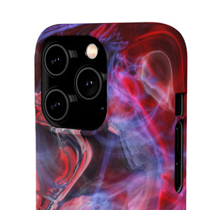 Red Marble iPhone Case (Slim) Phone Case