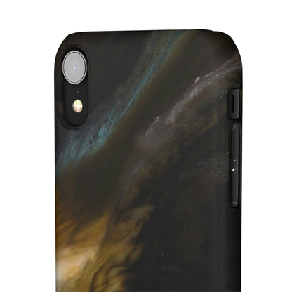 Midnight Shaddow Ink Art iPhone Case (Slim) Phone Case