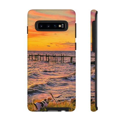 SunDown Android Case (Protective) Samsung Galaxy S10 Glossy Phone Case