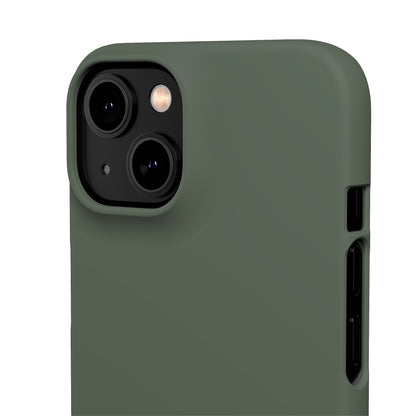 Ebony Green iPhone Case (Slim) Phone Case