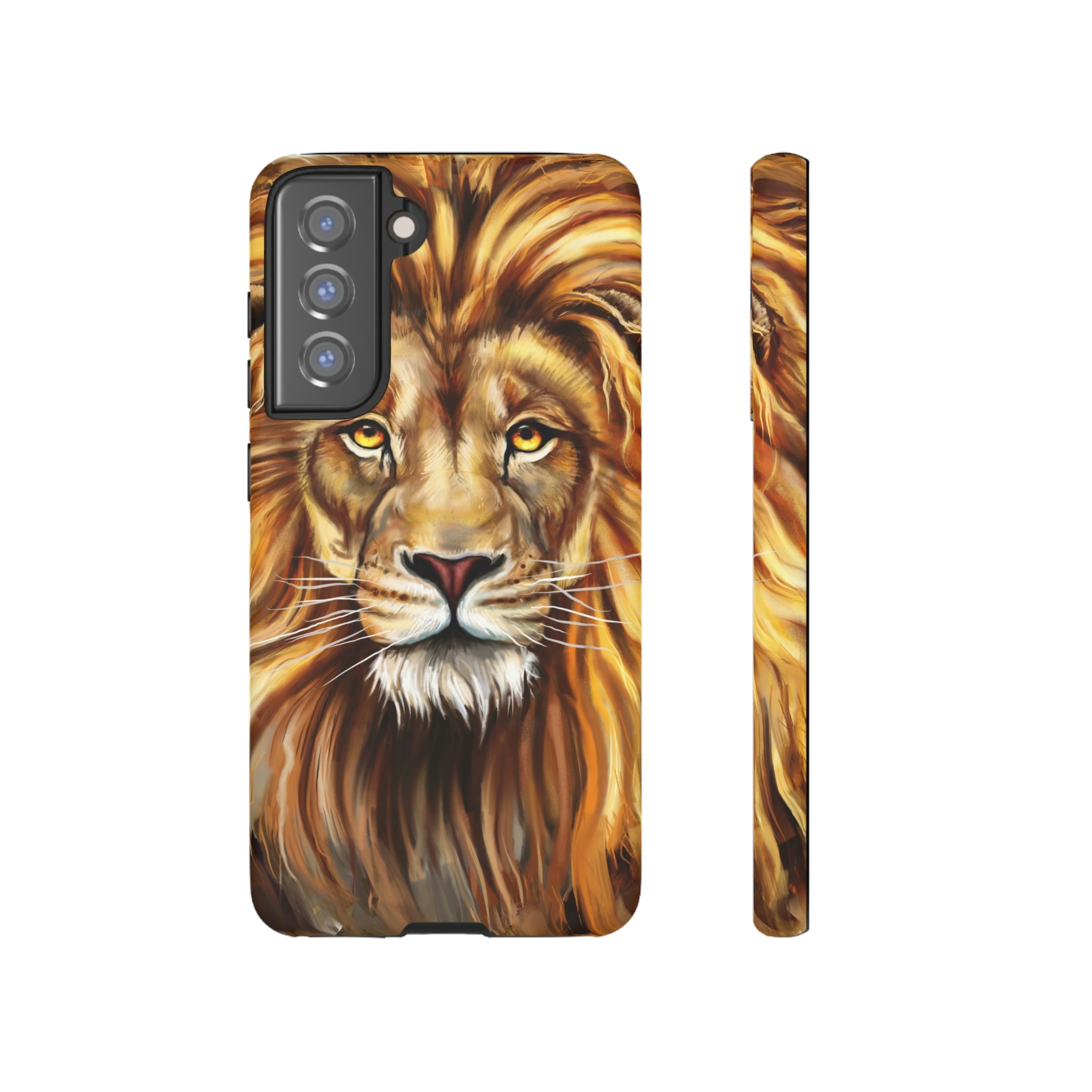 Lion Android Case (Protective) Samsung Galaxy S21 FE Matte Phone Case