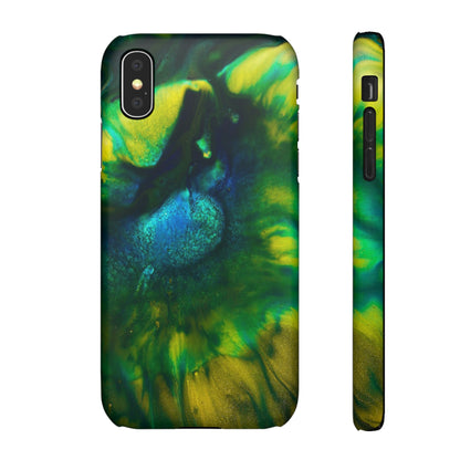 Dragon Eye Ink Art iPhone Case (Slim) iPhone X Matte Phone Case