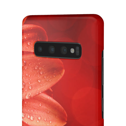 Red Spring Flower Samsung/iPhone (Slim) Samsung Galaxy S10 Plus Glossy Phone Case