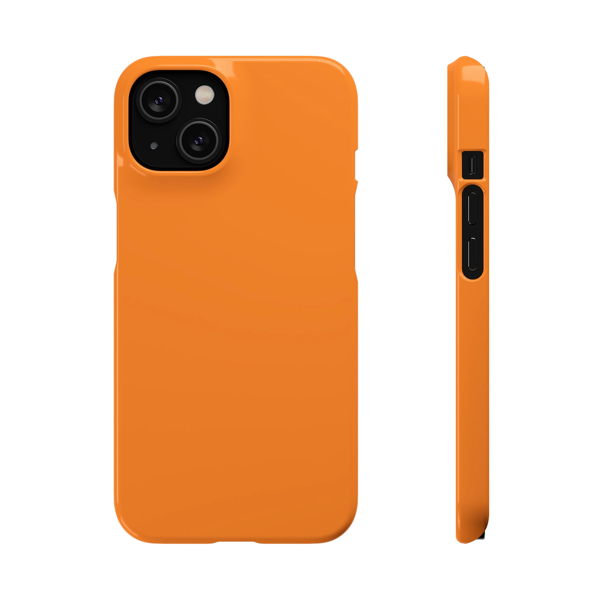 Cadmium Orange iPhone Case (Slim) iPhone 14 Glossy Phone Case