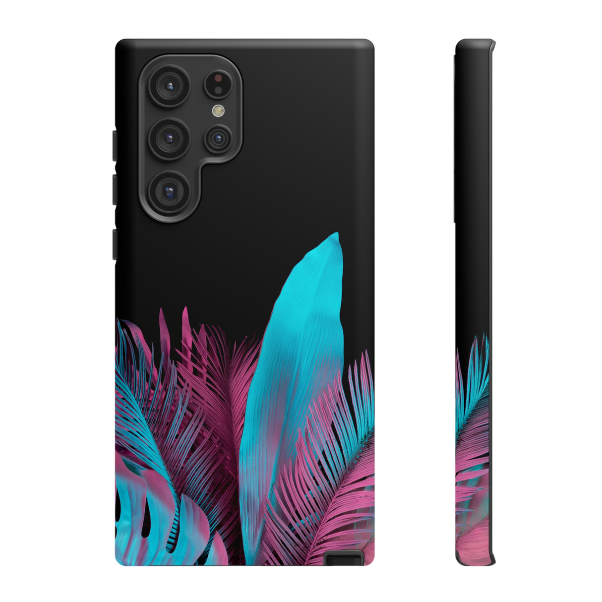 Neon Tropical Android Case (Protective) Samsung Galaxy S22 Ultra Matte Phone Case