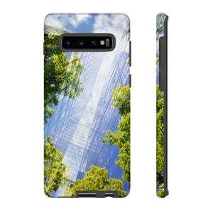 Green City Android Case (Protective) Samsung Galaxy S10 Plus Matte Phone Case