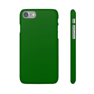 Dark Green iPhone Case (Slim) iPhone 7 Matte Phone Case