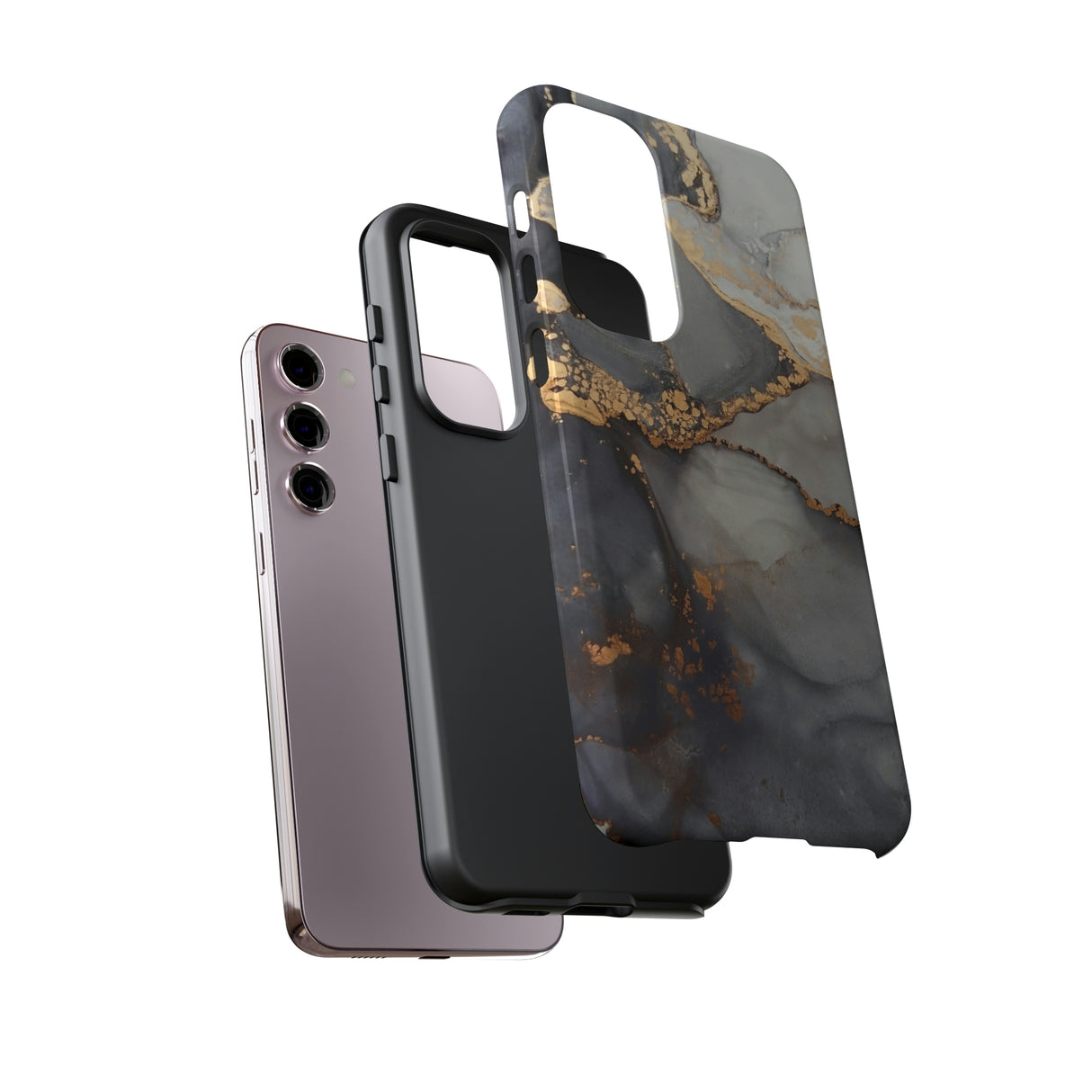 Grey Marble Android Case (Protective) Phone Case