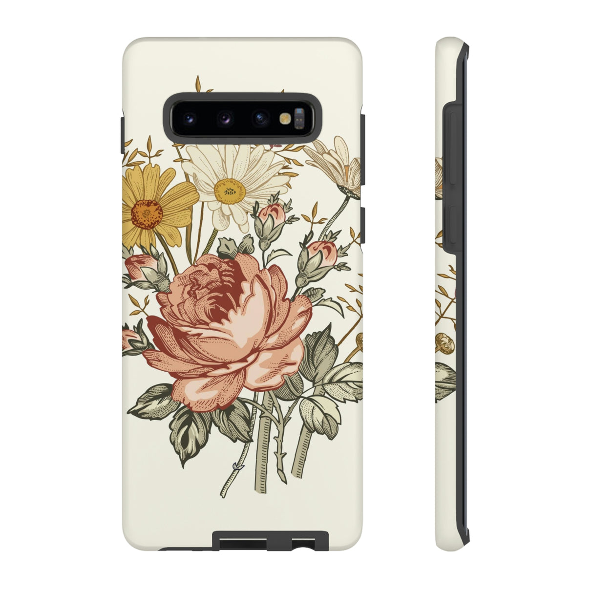 Bouquet Vintage Flower Samsung Case (Protective) Samsung Galaxy S10 Plus Matte Phone Case