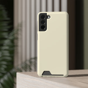 Cornsilk Samsung Case (Card) Phone Case