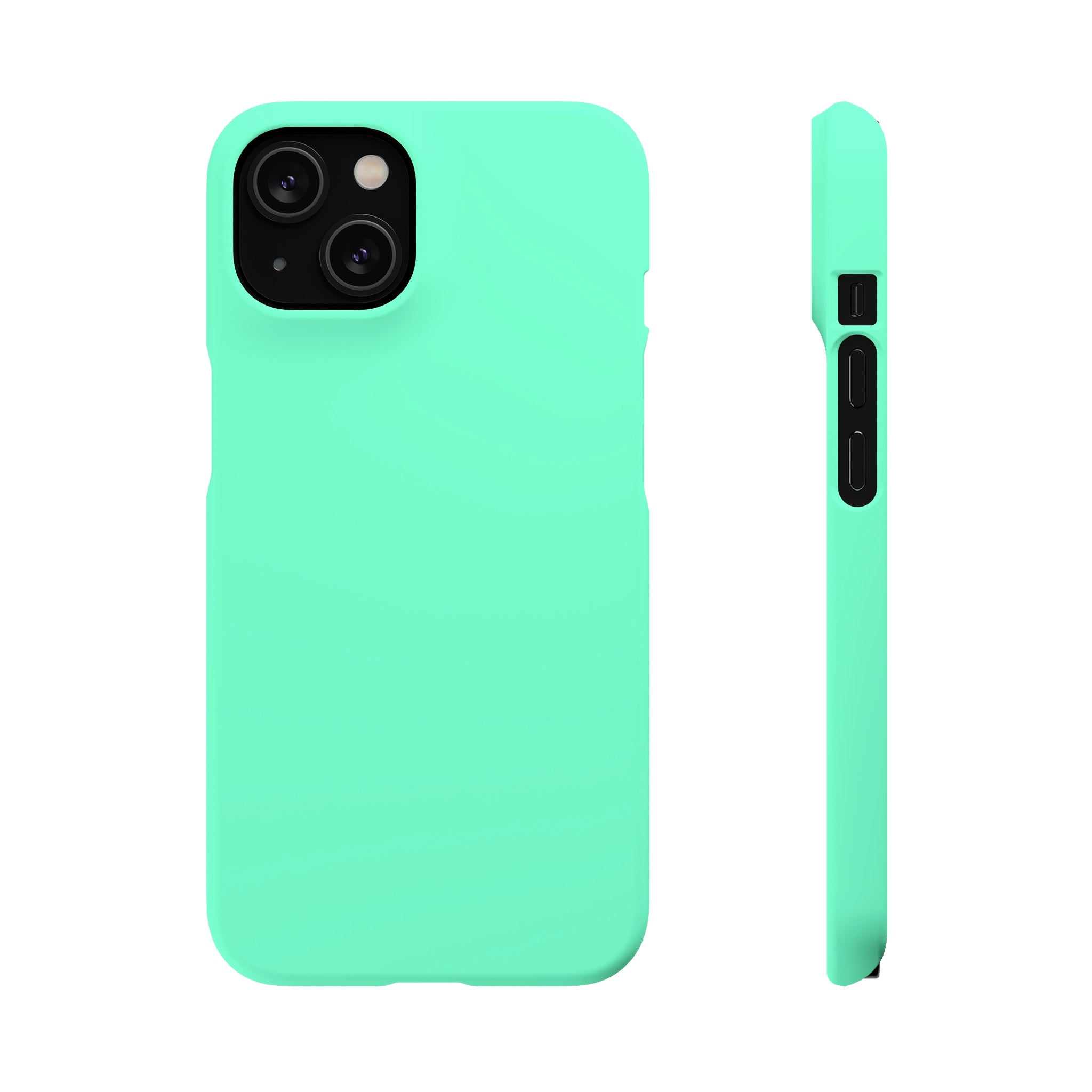 Aquamarine iPhone Case (Slim) iPhone 14 Matte Phone Case