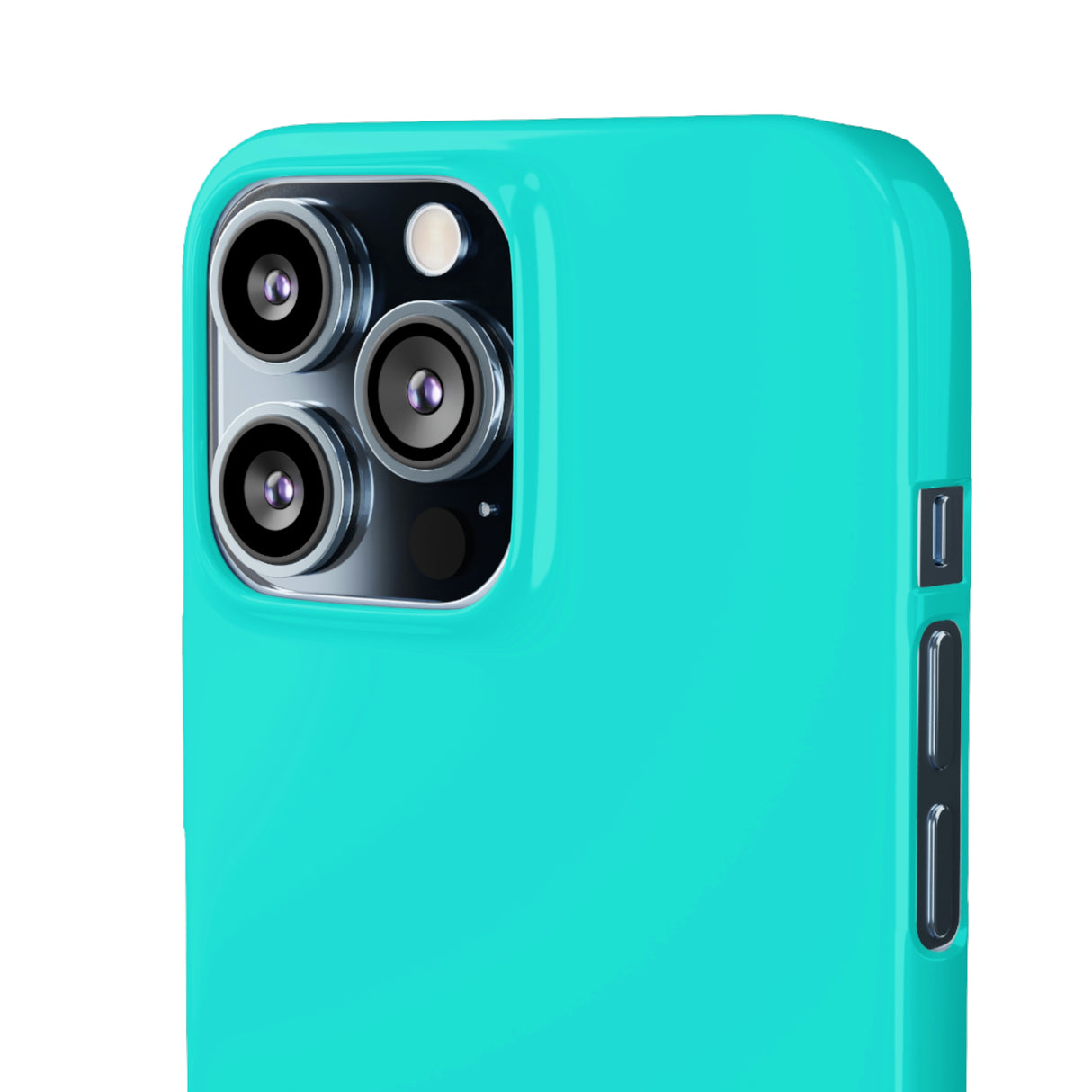 Bright Turquoise iPhone Case (Slim) Phone Case