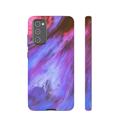 Purple Cosmos Ink Art Android Case (Protective) Samsung Galaxy S20 FE Matte Phone Case