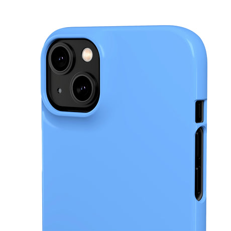 French Sky Blue iPhone Case (Slim) Phone Case