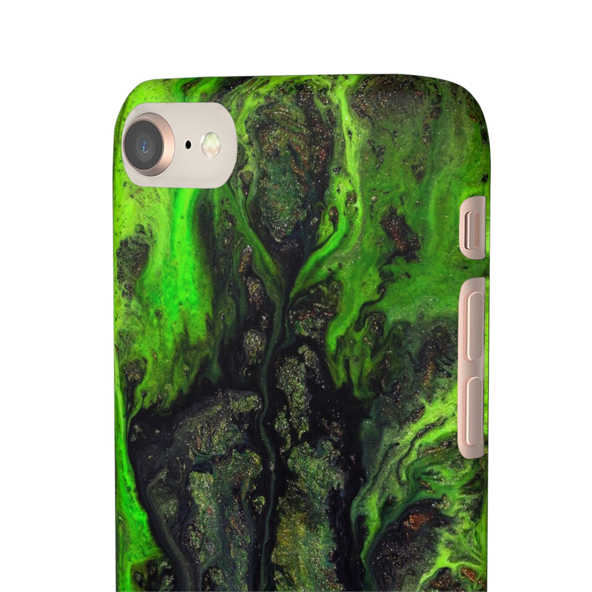 Toxic Ink Art iPhone Case (Slim) Phone Case