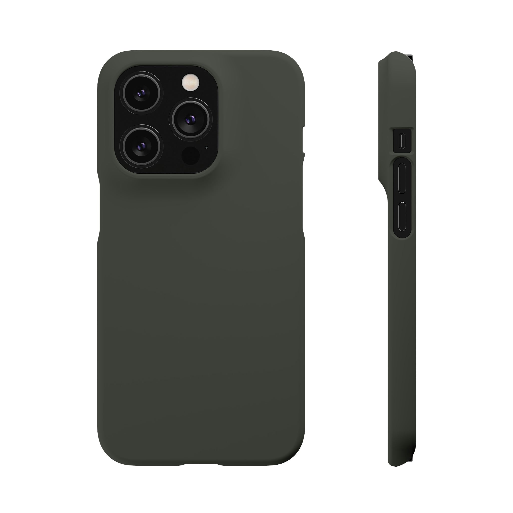 Black Olive iPhone Case (Slim) iPhone 14 Pro Matte Phone Case