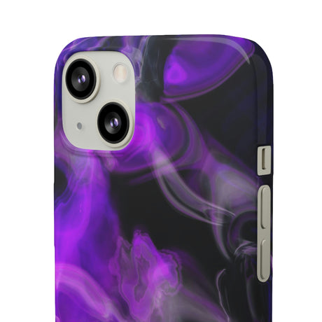 Purple Marble iPhone Case (Slim) Phone Case