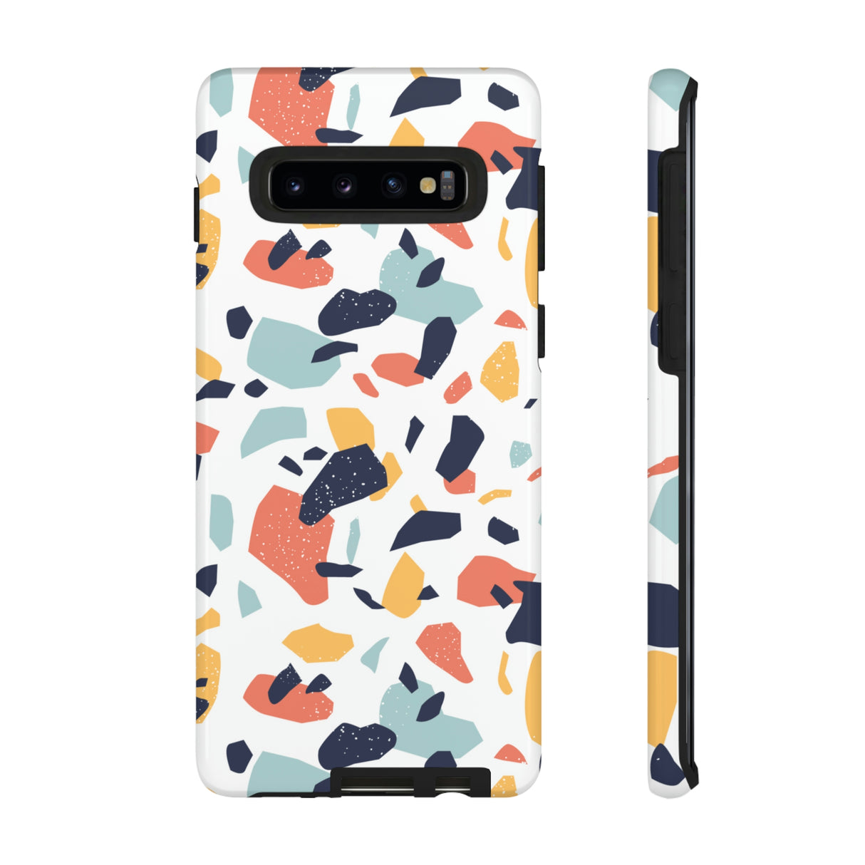 Colorful Terrazzo Android Case (Protective) Samsung Galaxy S10 Glossy Phone Case