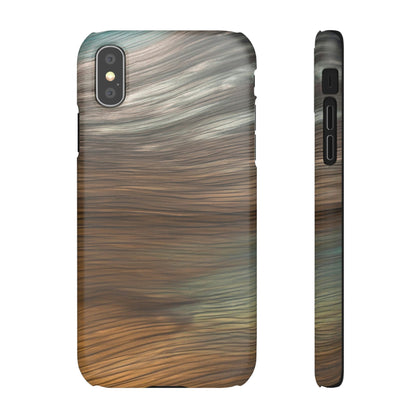 Silver Ink Art iPhone Case (Slim) iPhone XS Matte Phone Case