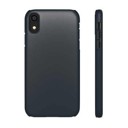 Gunmetal iPhone Case (Slim) iPhone XR Matte Phone Case