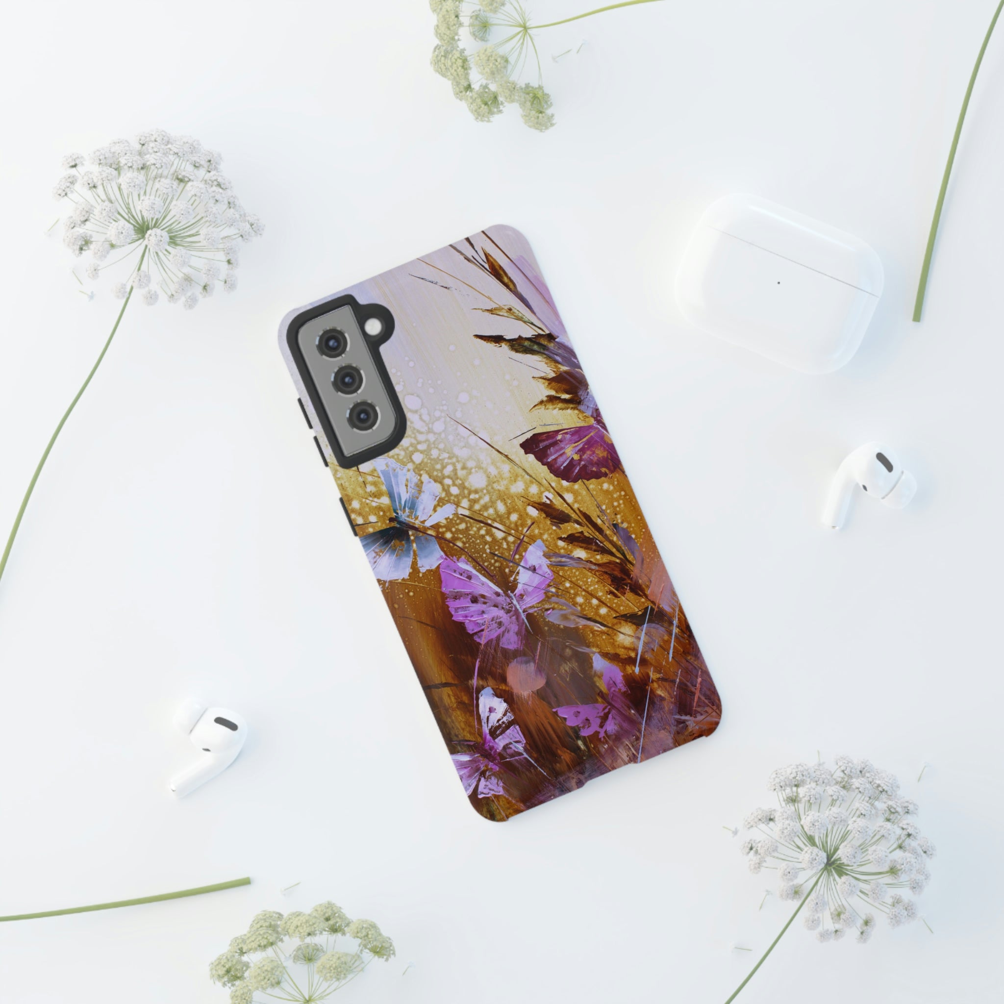 Butterflies Painting Android Case (Protective) Phone Case