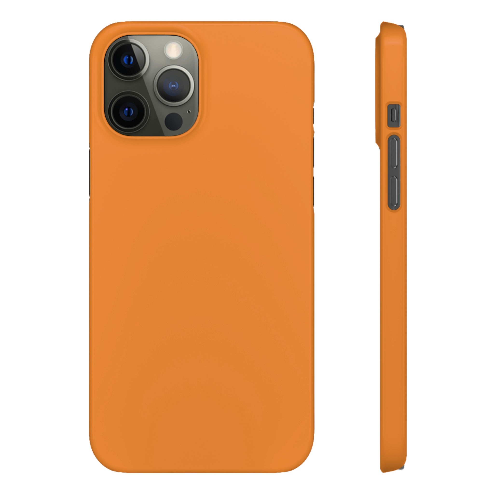 Cadmium Orange iPhone Case (Slim) iPhone 12 Pro Max Glossy Phone Case