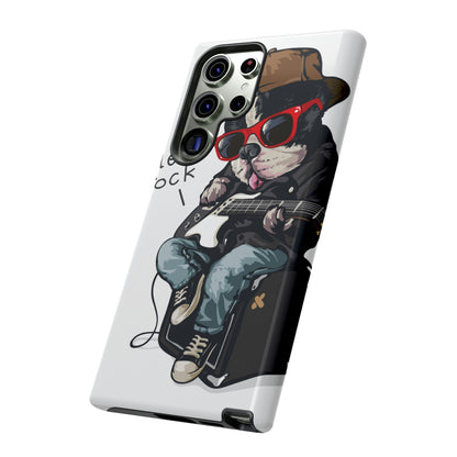 Rock n Roll Dog Android Case (Protective) Phone Case