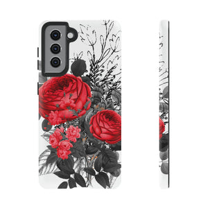 Roclop Gothic Flower Samsung Case (Protective) Samsung Galaxy S21 Matte Phone Case